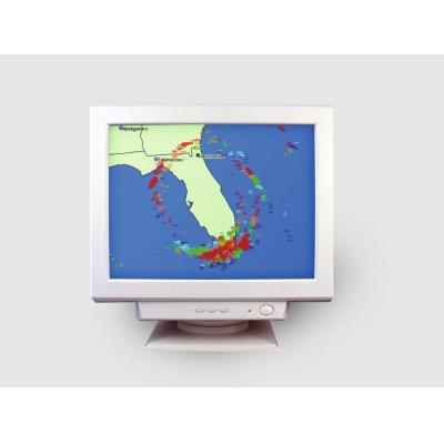 雷电跟踪软件 LTS2005 以易于使用的格式显示和归档实时雷电信息，以监控和警告即将来临的雷暴