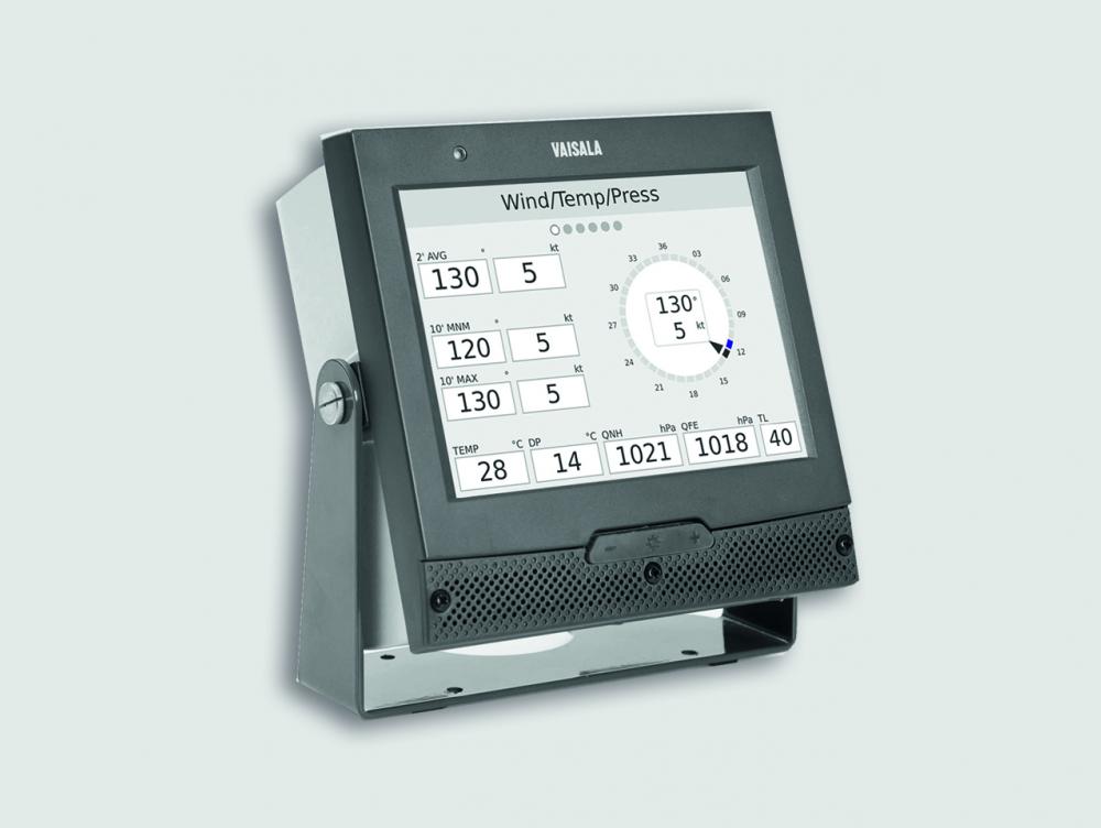 AviMet® 气象平板显示器 WID513 根据 ICAO 标准和建议来查看实