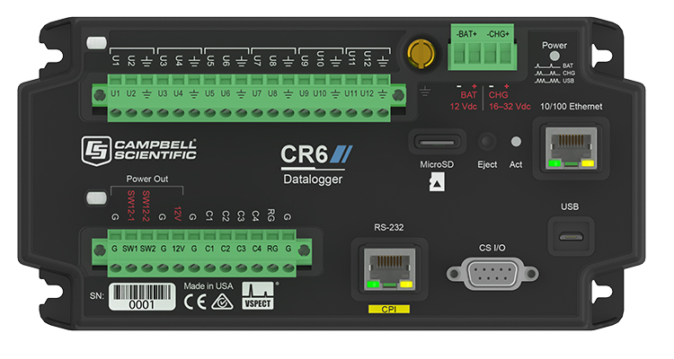 Campbell CR6数据采集器(图1)