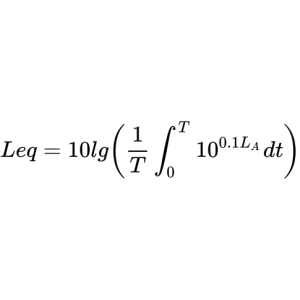 等效连续声级 equivalent continuous sound press