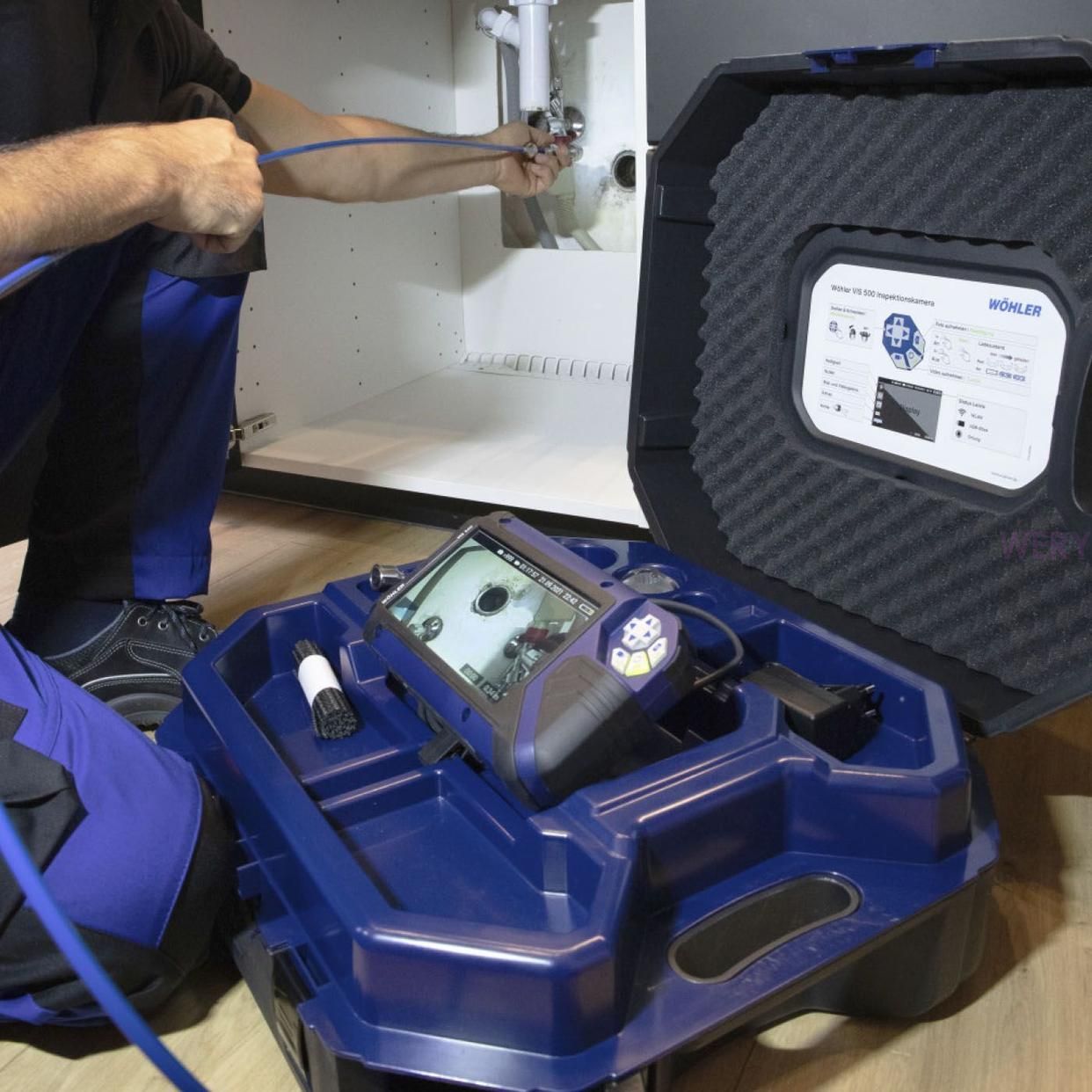 德国WOHLER 工业管道镜视频内窥镜VIS500(图2)